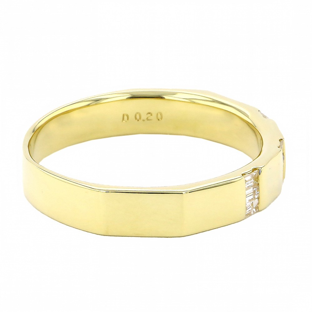 K18イエローゴールド ダイヤモンド リング J290100 | ユキザキセレクト