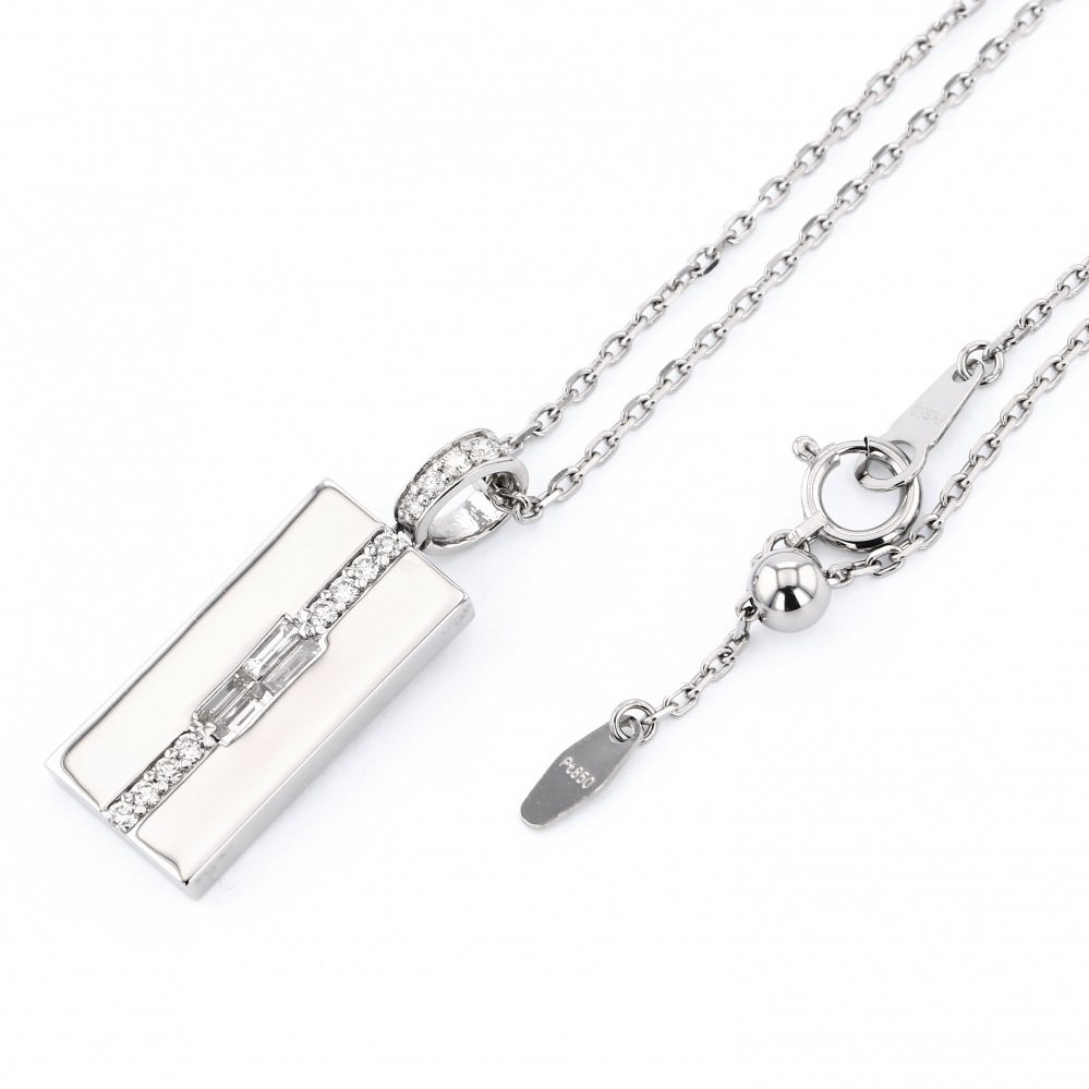 最終価格！【美品】プラチナダイヤモンドネックレス プラチナ900 プラチナ850 ダイヤモンド ネックレス J290191 | ユキザキ
