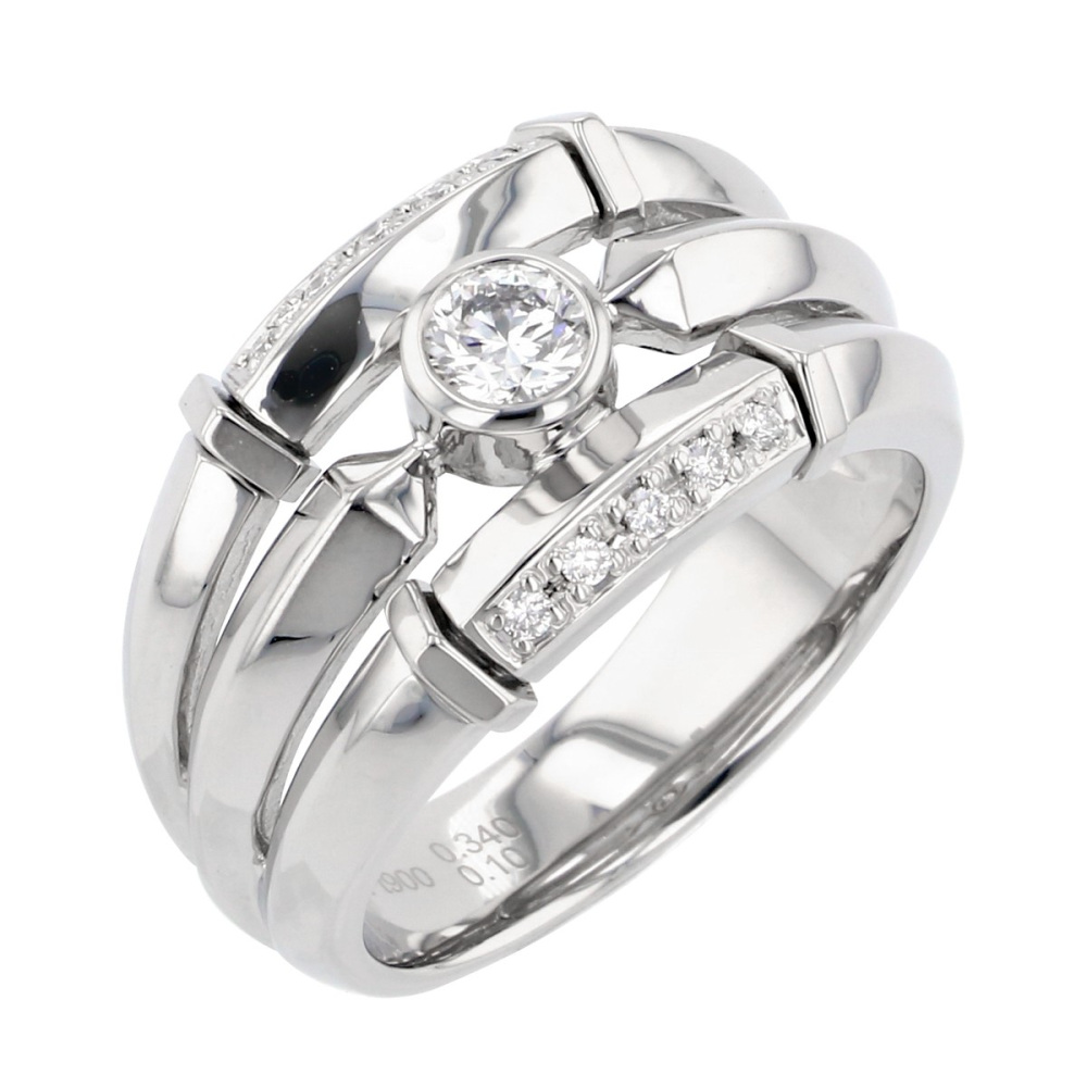 プラチナ900 ダイヤモンド リング J293430 | ユキザキセレクトジュエリー