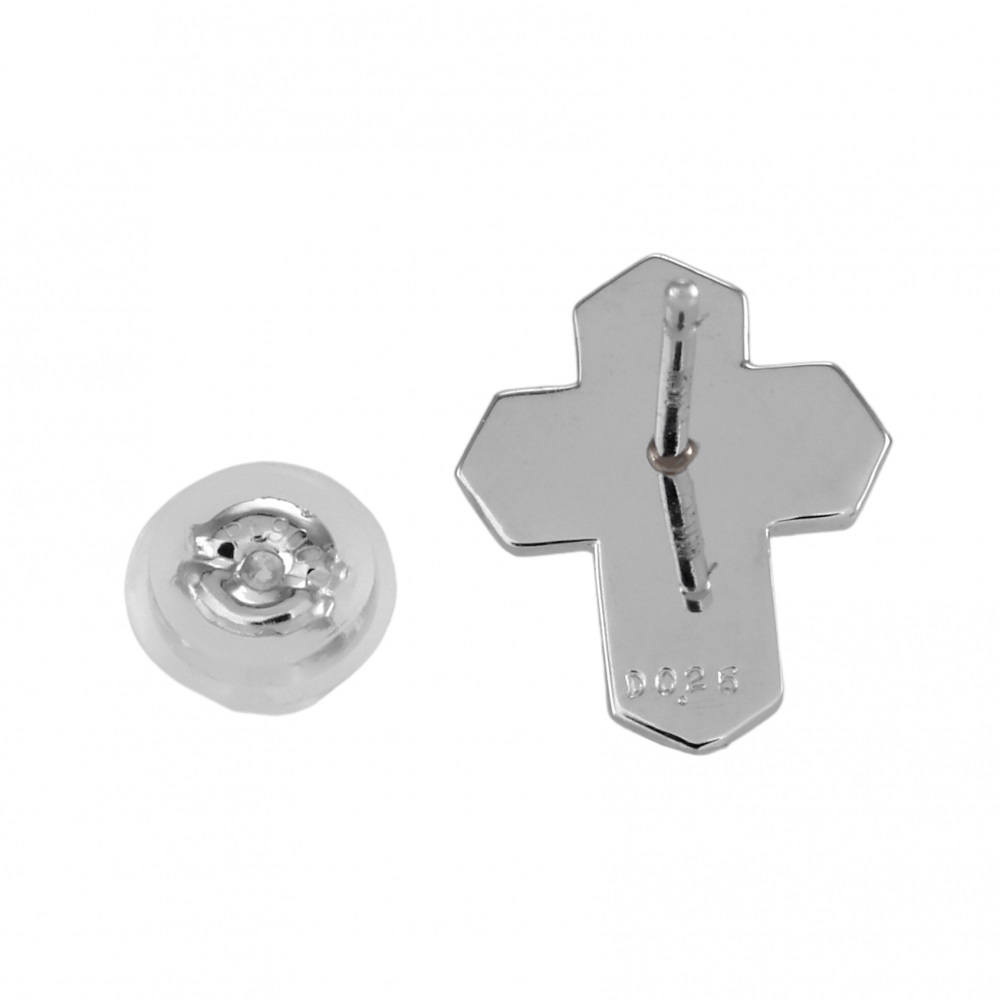 プラチナ900 ダイヤモンド ピアス片方 J293667 | ユキザキセレクト