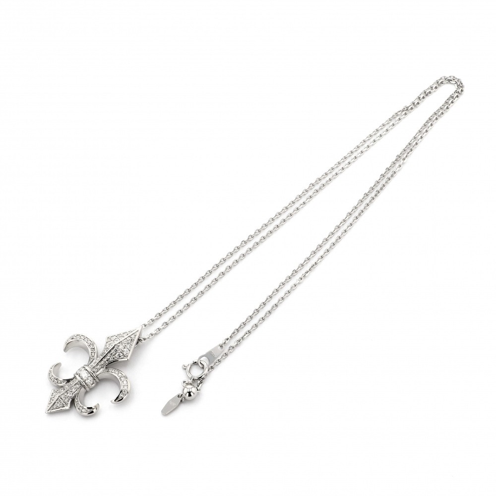 プラチナ850 プラチナ900 ダイヤモンド ネックレス J298838 | ユキザキ