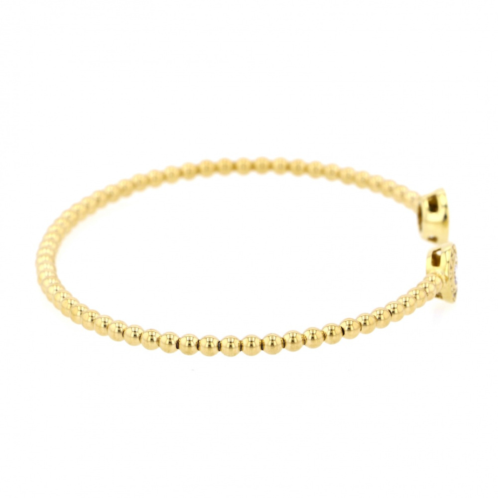 K18イエローゴールド ダイヤモンド ブレスレット J298943 | ユキザキ