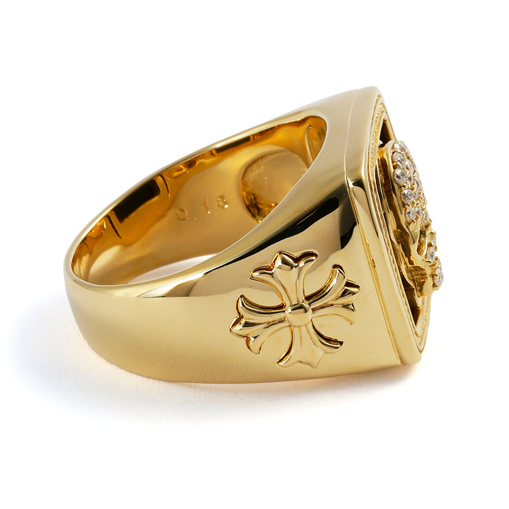 K18イエローゴールド ダイヤモンド リング J300918 | ユキザキセレクト