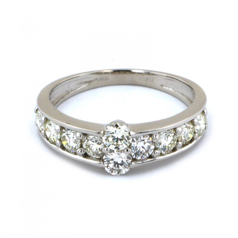 プラチナ　一粒ダイヤ　リング プラチナ900 ダイヤモンド リング J308468 | ユキザキセレクトジュエリー