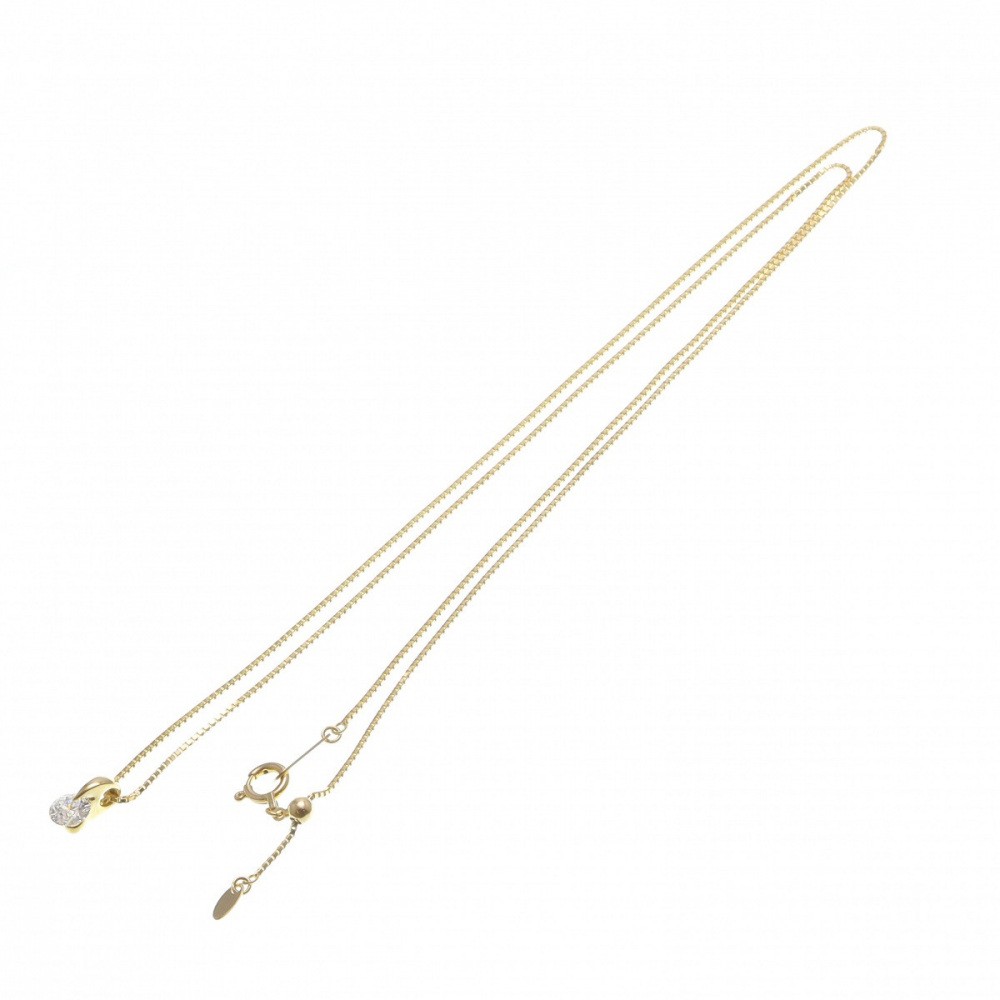 K18イエローゴールド ダイヤモンド ネックレス J309324 | ユキザキ