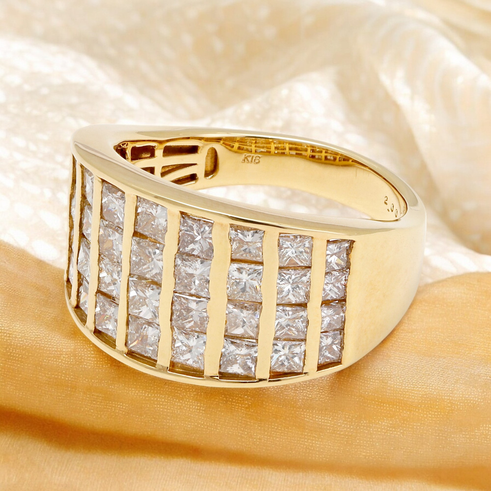 K18イエローゴールド ダイヤモンド リング J310319 | ユキザキセレクト