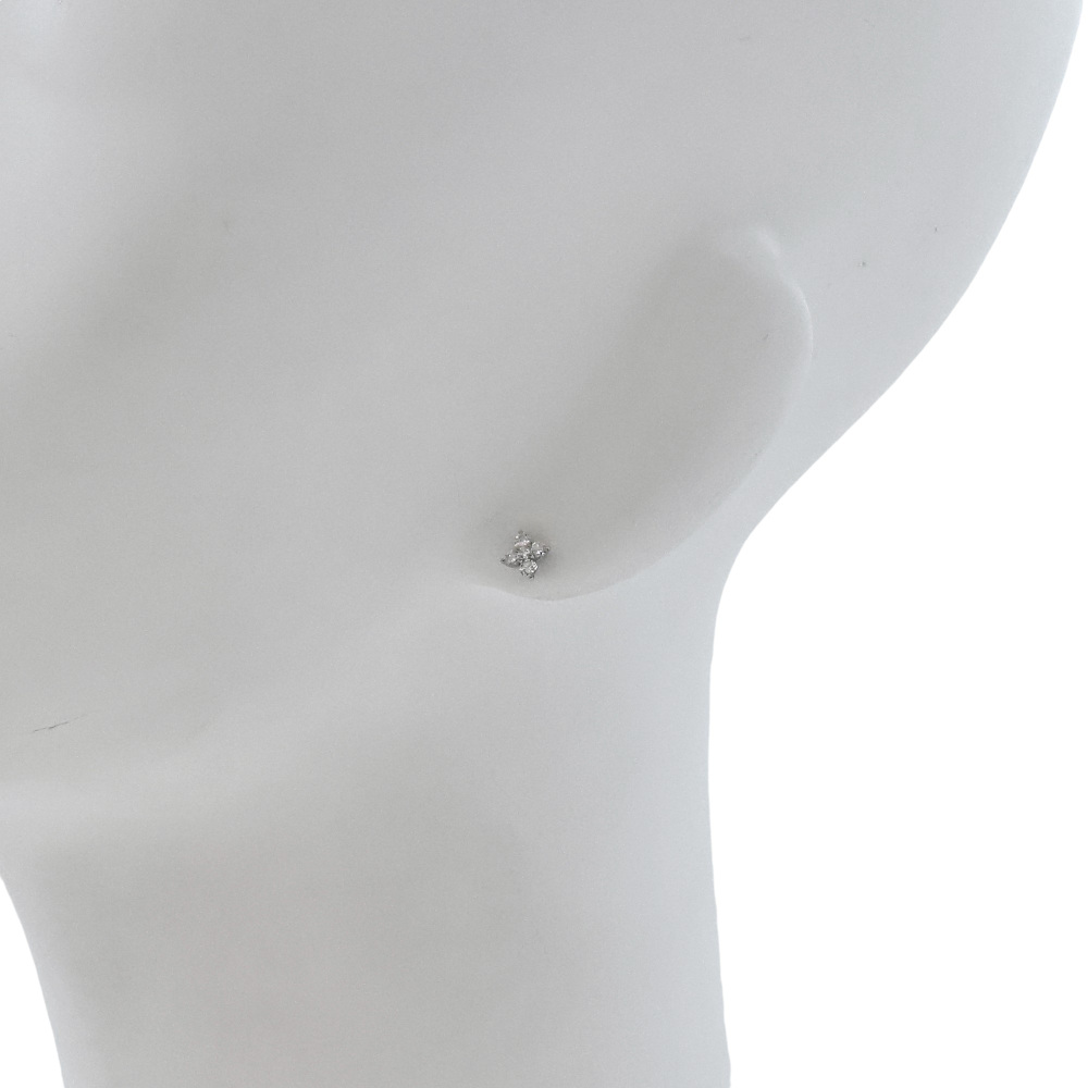☆Pt900　ダイヤピアス プラチナ900 ダイヤモンド ピアス J311931 | ユキザキセレクトジュエリー