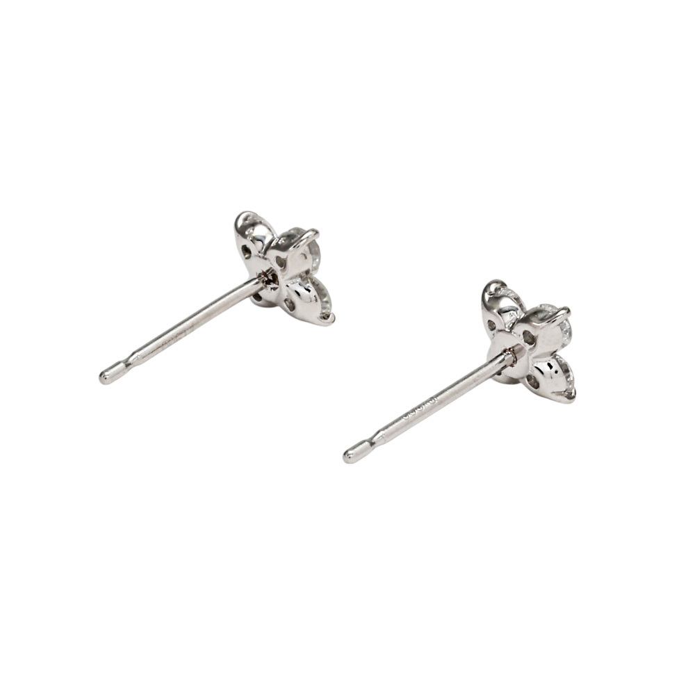 プラチナ900 ダイヤモンド ピアス J311931 | ユキザキセレクトジュエリー