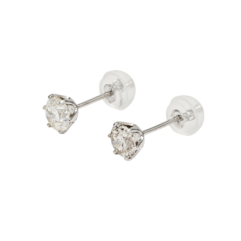 プラチナ900 ダイヤモンド ピアス J312309 | ユキザキセレクトジュエリー
