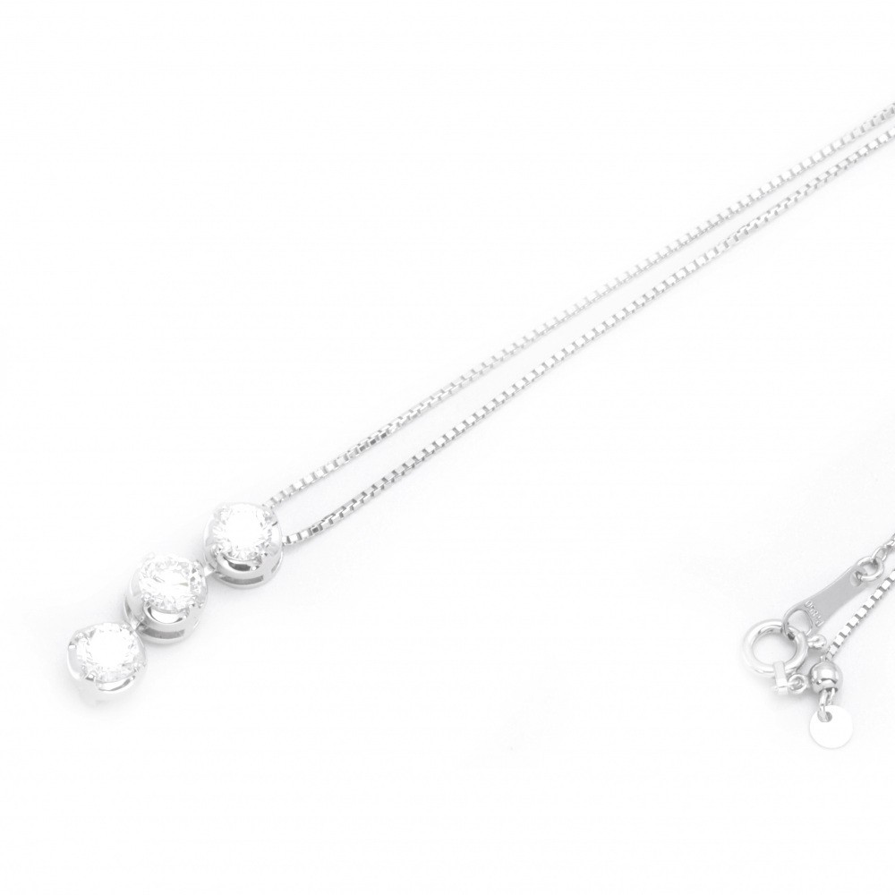 プラチナ850 プラチナ950 ダイヤモンド ネックレス J313210 | ユキザキ