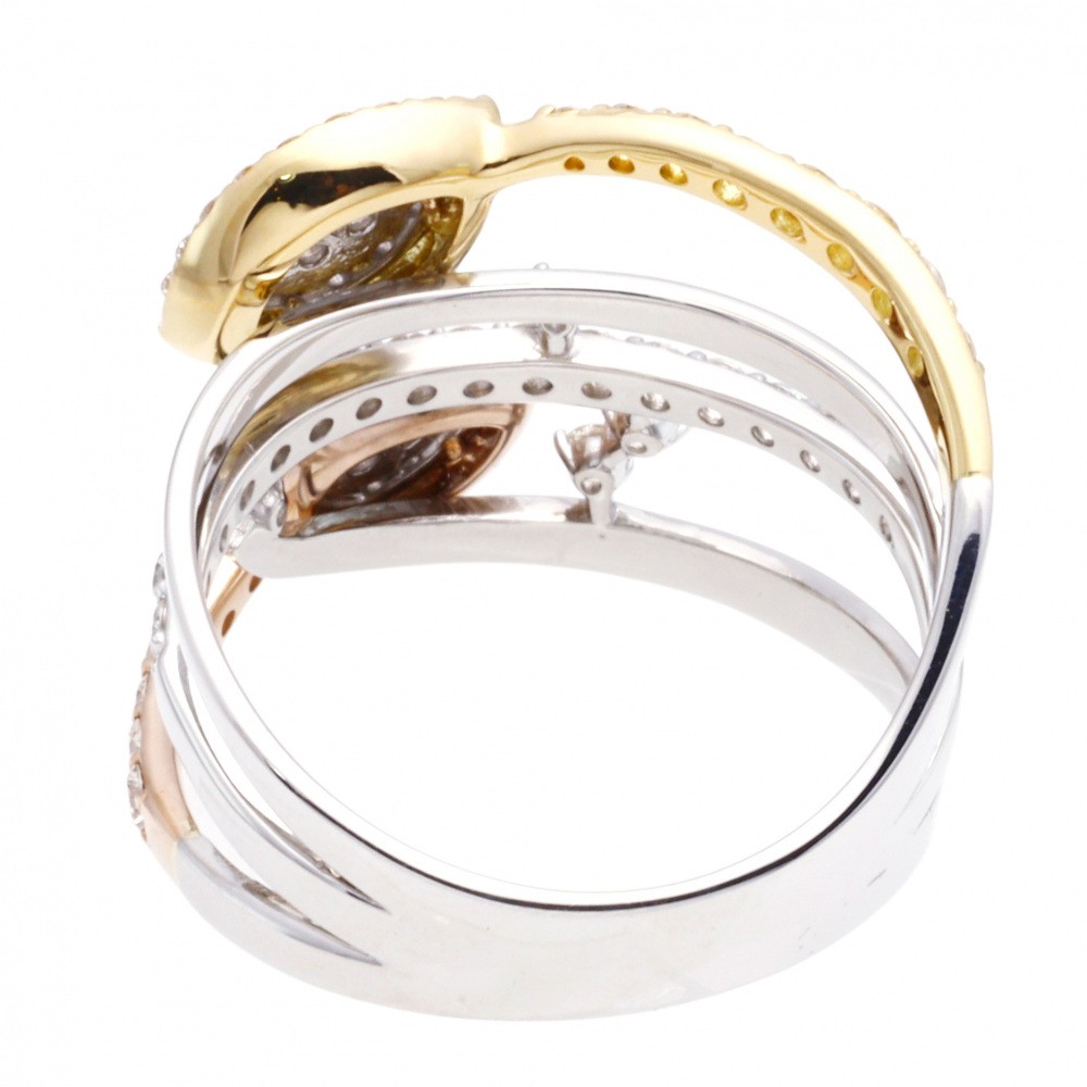 プラチナ950 K18ピンクゴールド K18イエローゴールド ダイヤモンド