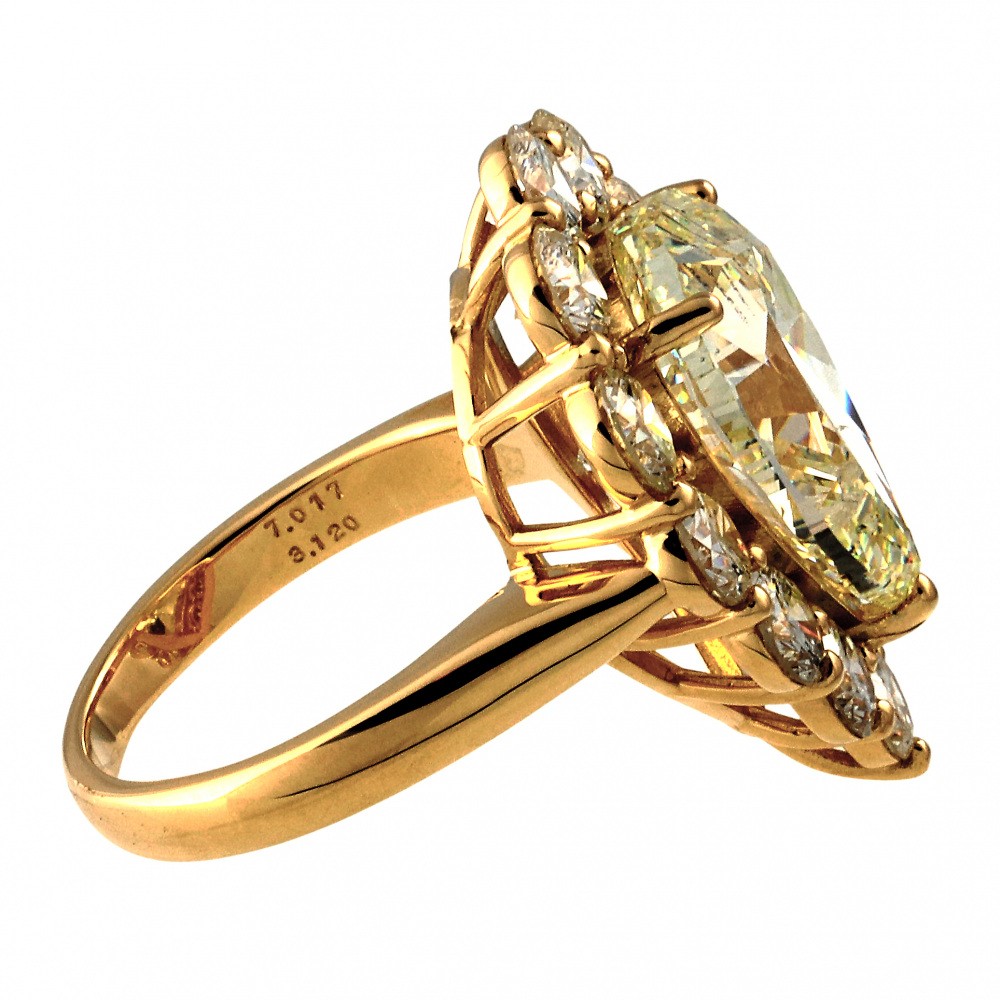 K18ゴールド 一粒ダイヤモンドリング K18イエローゴールド ダイヤモンド リング J317767 | ユキザキセレクト