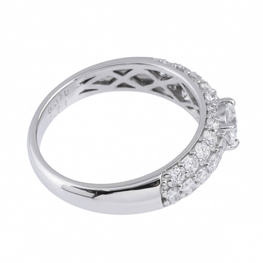 プラチナ900 ダイヤモンド リング J317997 | ユキザキセレクトジュエリー