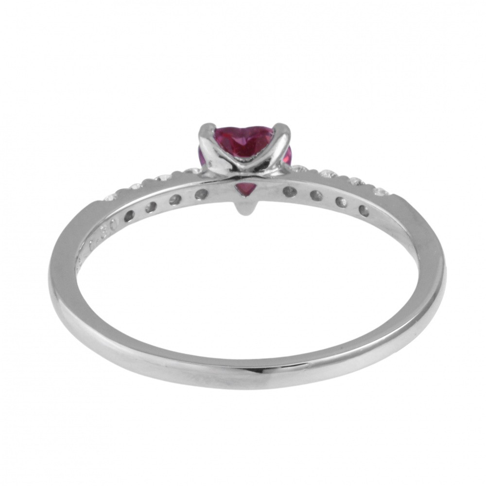 プラチナ900 ルビーリング プラチナ900 ルビー ダイヤモンド リング J318149 | ユキザキセレクト