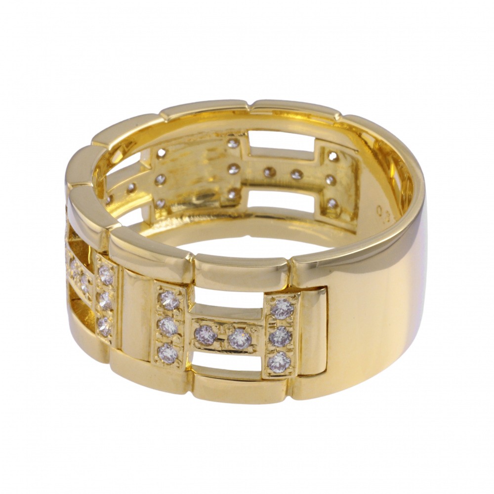 K18イエローゴールド ダイヤモンド リング J320054 | ユキザキセレクト