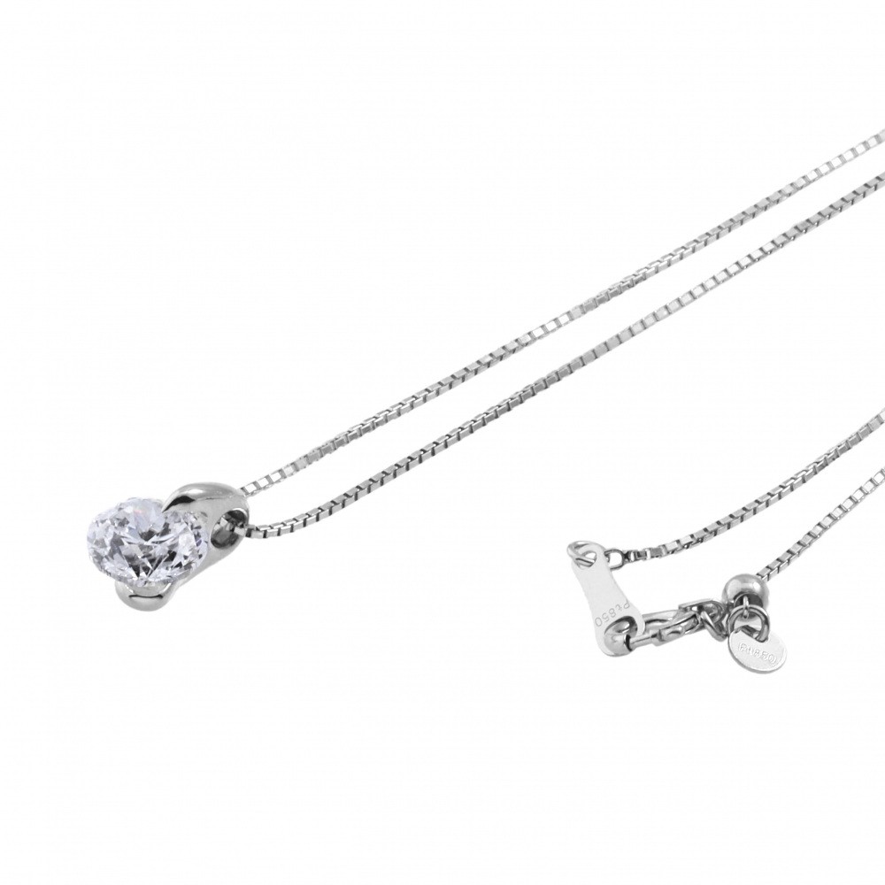 プラチナ900 プラチナ850 ダイヤモンド ネックレス J320511 | ユキザキ