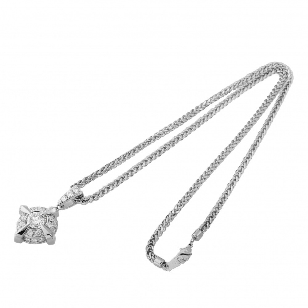 プラチナ850 プラチナ900 ダイヤモンド ネックレス J322896 | ユキザキ