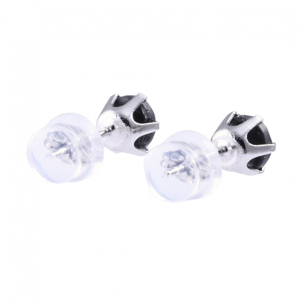 プラチナ900 ブラックダイヤ ピアス J323289 | ユキザキセレクトジュエリー