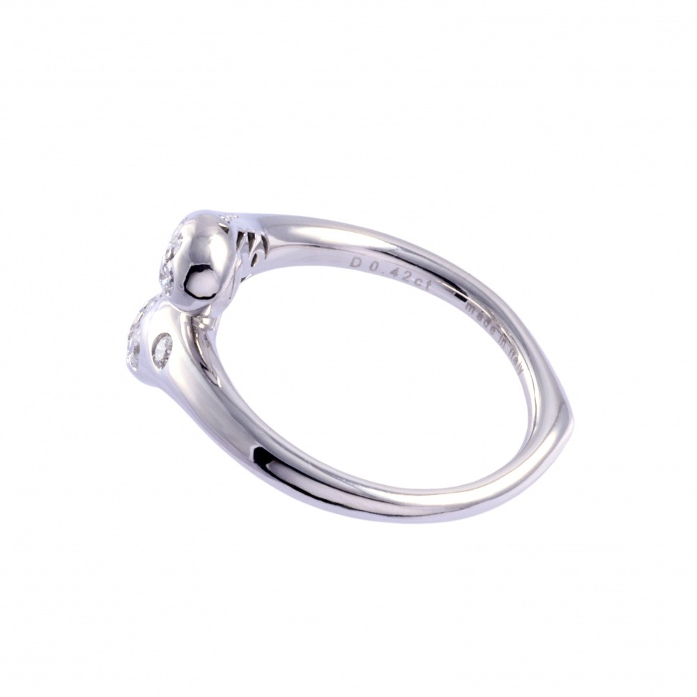 K18ホワイトゴールド ダイヤモンド リング J327589 | ユキザキセレクト