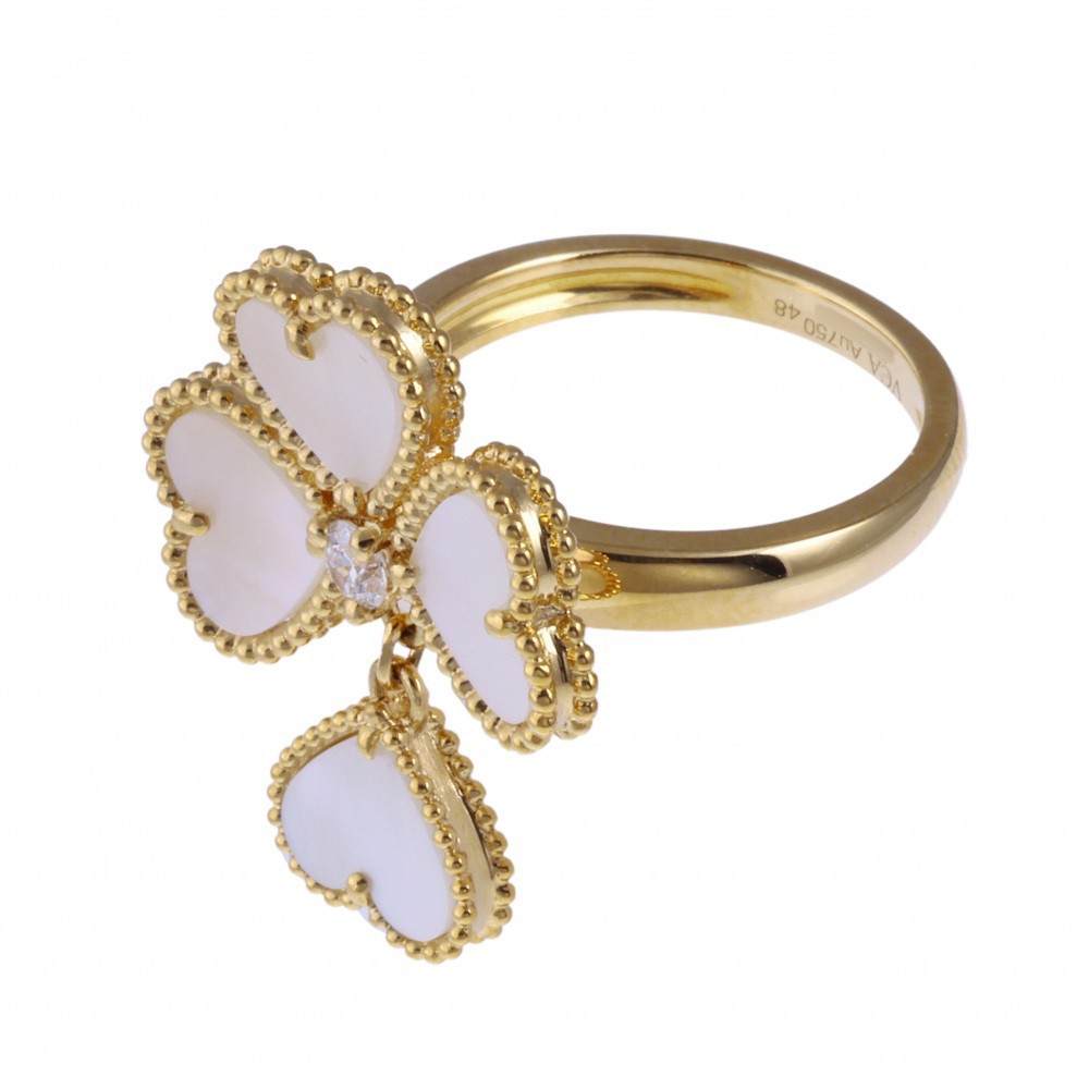 New] Van Cleef & Arpels Sweetheart Fyage #48 VCARN5P300 ring