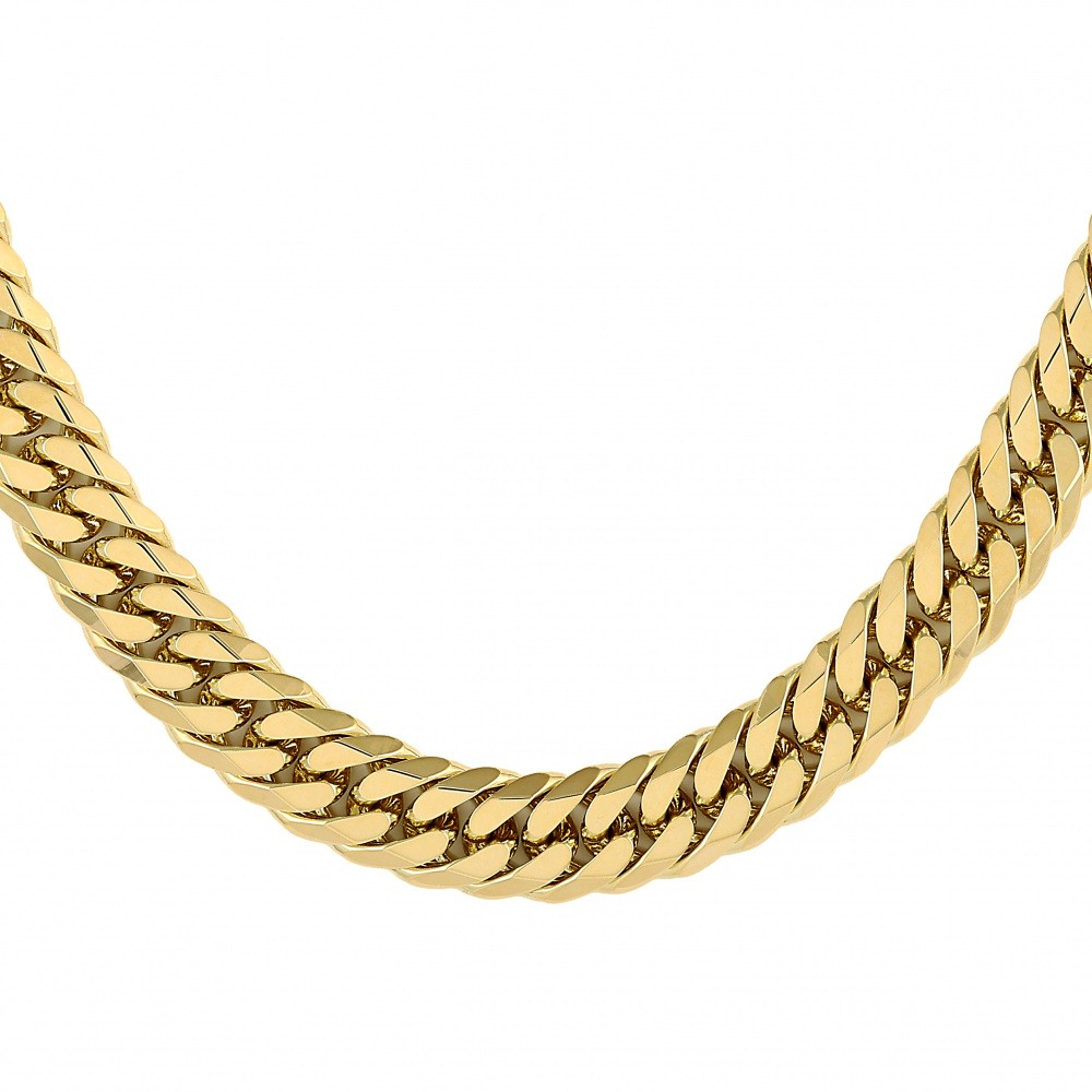 K18イエローゴールド 喜平 ネックレス ダブル6面 約55cm 約254.19g