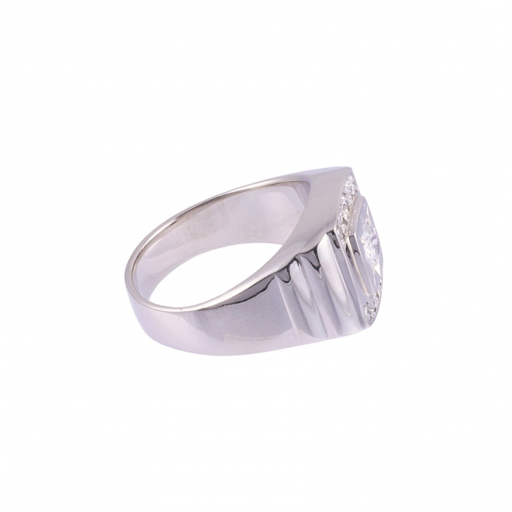 プラチナ900 ダイヤモンド リング J335253 | ユキザキセレクトジュエリー