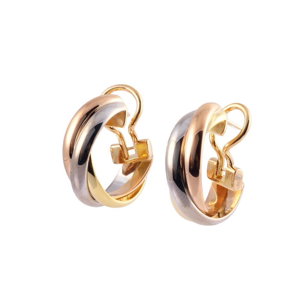 中古] カルティエ トリニティ B80083231 ピアス J335457 | ジュエリー