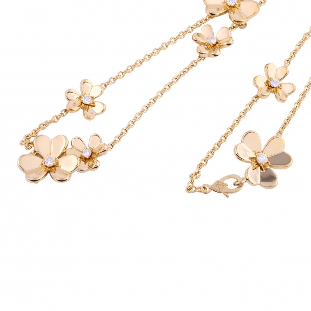 ヴァンクリーフアーペル　フリヴォル　スモール　YG 中古] ヴァンクリーフ&アーペル フリヴォル スモール VCARPFBM00