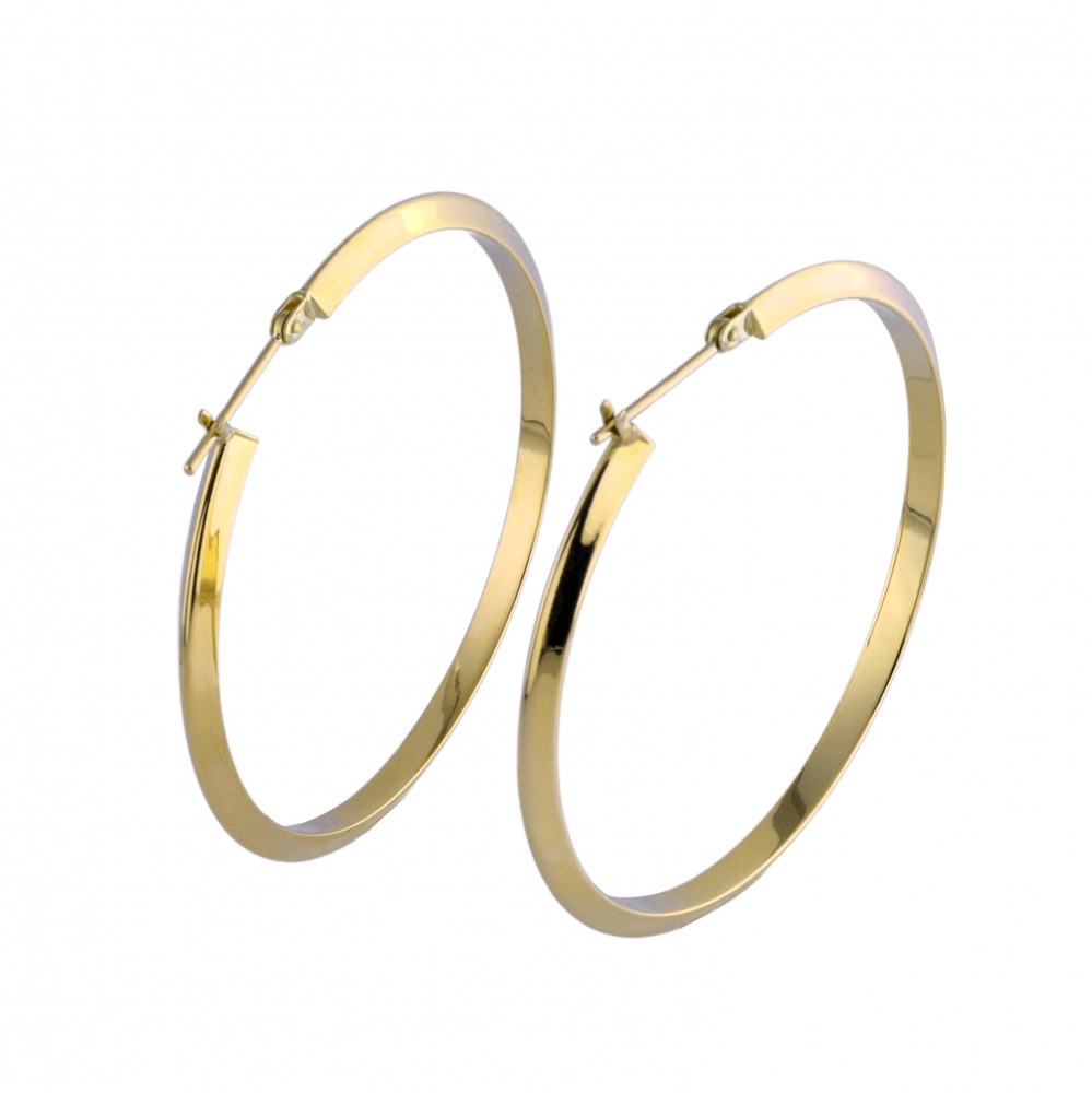 お薦め♬ピアス　ゴールド 楽天市場】[ 18金 ボディピアス 00G ] 18金 ダブルフレア 00ゲージ