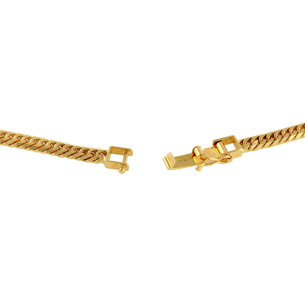 数量限定大特価❗️K18 イエローゴールド 2面 喜平 ネックレス 40cm 18金 喜平ネックレス 2面 5g 40cm ゴールド メンズ レディース