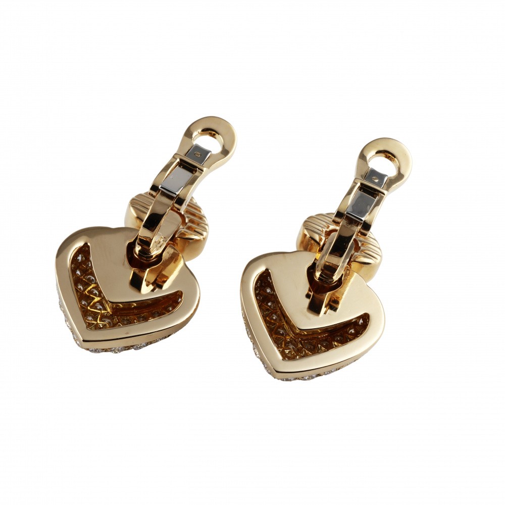 sakuraooohさん専用ブルガリ　ドッピオクオーレ　金18WG/YG 楽天市場】ブルガリ BVLGARI バングル ドッピオ クオーレ K18YG SS