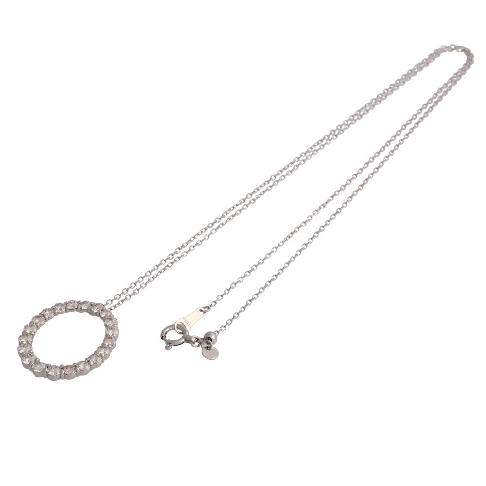 PT850 PT950 ダイヤモンド ネックレス J343303 | ユキザキセレクト