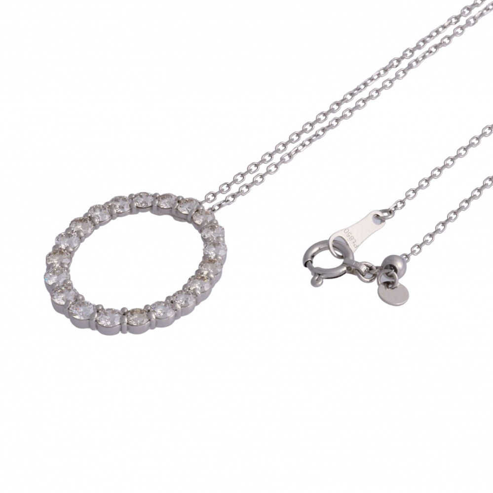 PT850 PT950 ダイヤモンド ネックレス J343303 | ユキザキセレクト