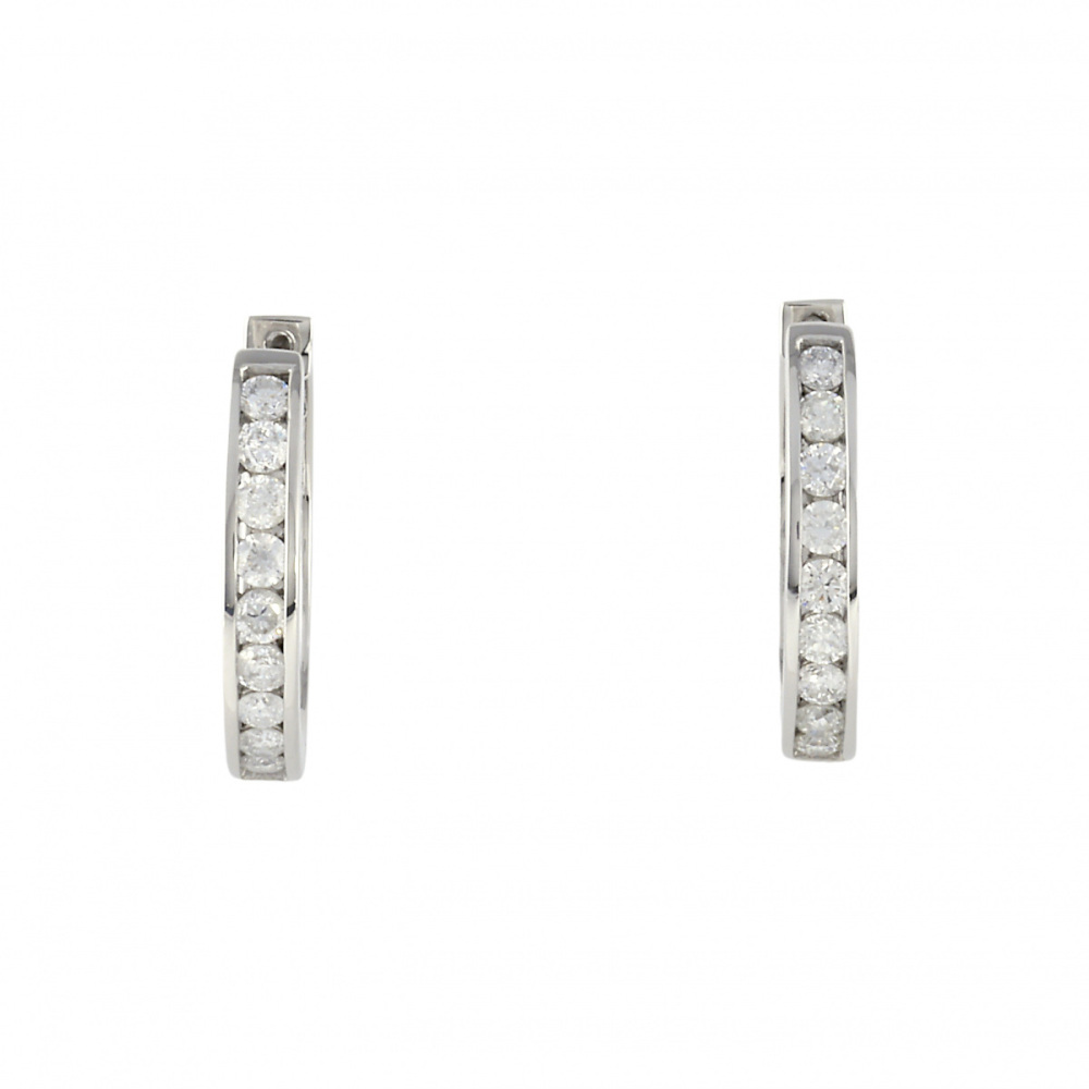 ダイヤモンドピアス　プラチナ プラチナ900 ダイヤモンド ピアス J347406 | ユキザキセレクトジュエリー