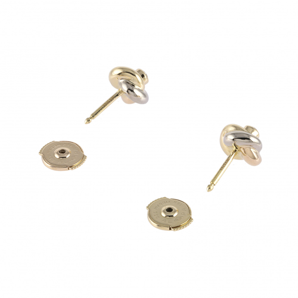 中古] カルティエ トリニティ ベビー B8027100 ピアス J348295