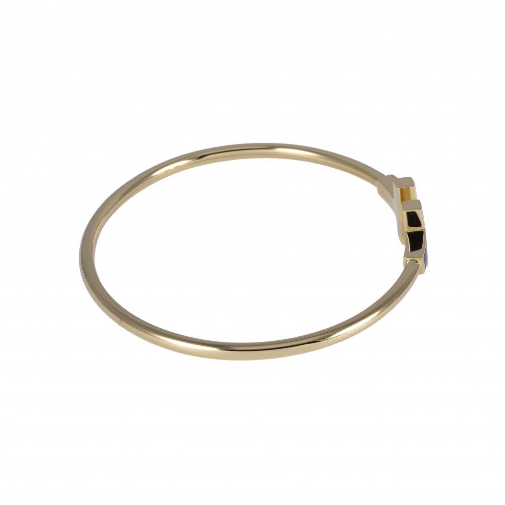 新品] ティファニー ティファニー T ブラック オニキス ワイヤー