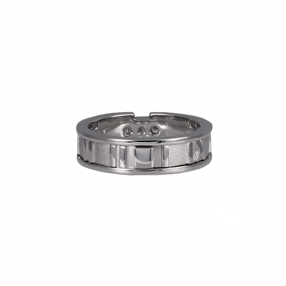 h496 ティファニー　1995 アトラス　リング　シルバー925 約10.5号 美品】17.5号 ティファニー 1995 アトラス リング シルバー925 - メルカリ