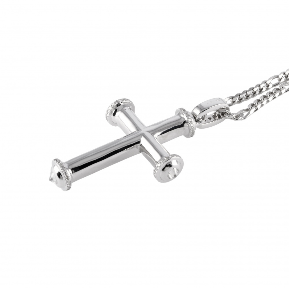 週末価格❣【ノンブランドジュエリー】クロスネックレス Pｔ850 週末価格❣【ノンブランドジュエリー】クロスネックレス Pt850 ノン