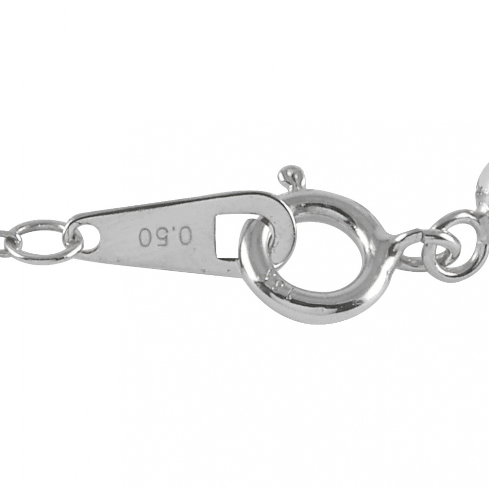 K18ホワイトゴールド ダイヤモンド ネックレス J353831 | ユキザキ