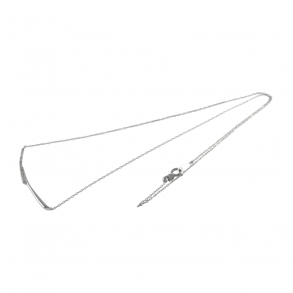 プラチナ850 プラチナ900 ダイヤモンド ネックレス J353833 | ユキザキ