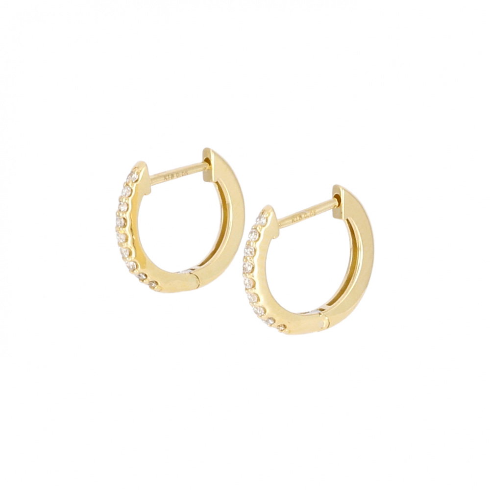 Ｋ18 ピアス K18イエローゴールド ダイヤモンド ピアス J354174 | ユキザキセレクト