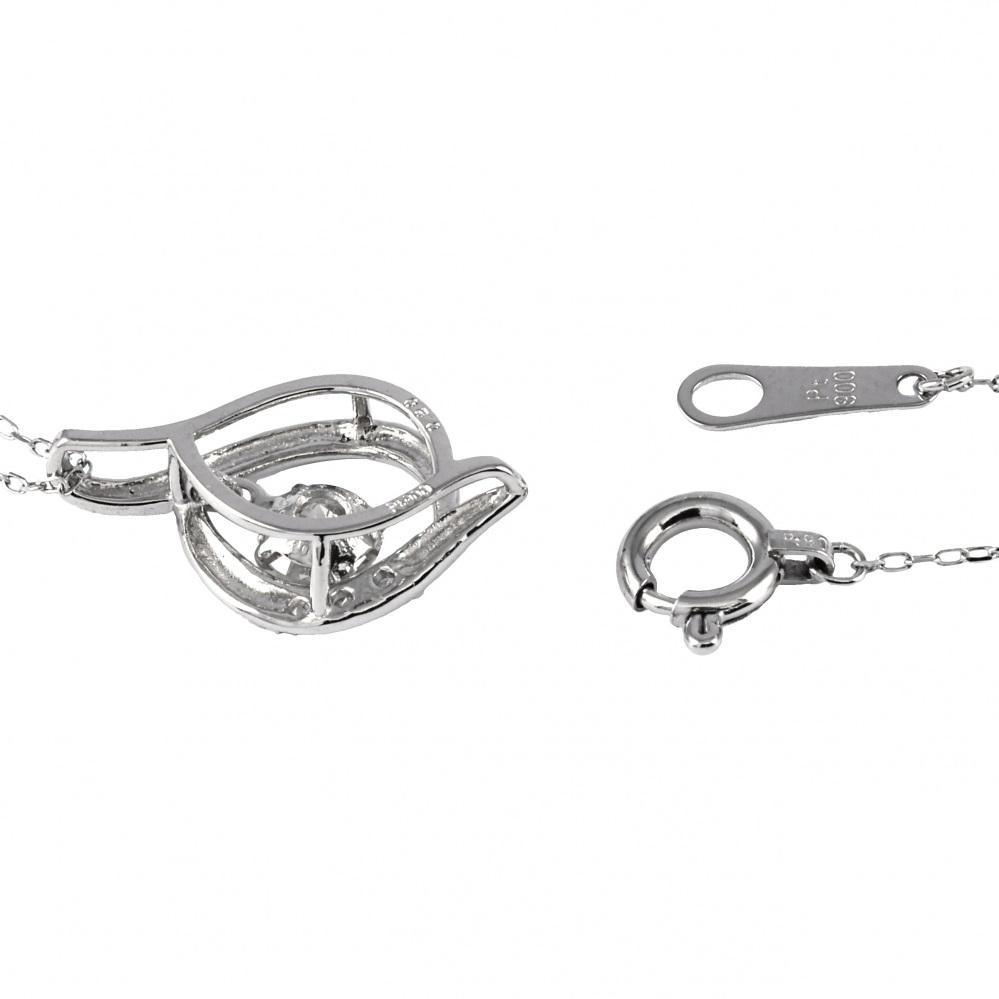 プラチナ900 ダイヤモンド ネックレス J354735 | ユキザキセレクト