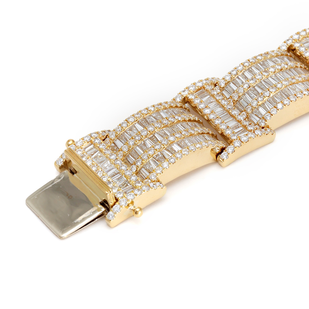 K18イエローゴールド ダイヤモンド ブレスレット J355259 | ユキザキ