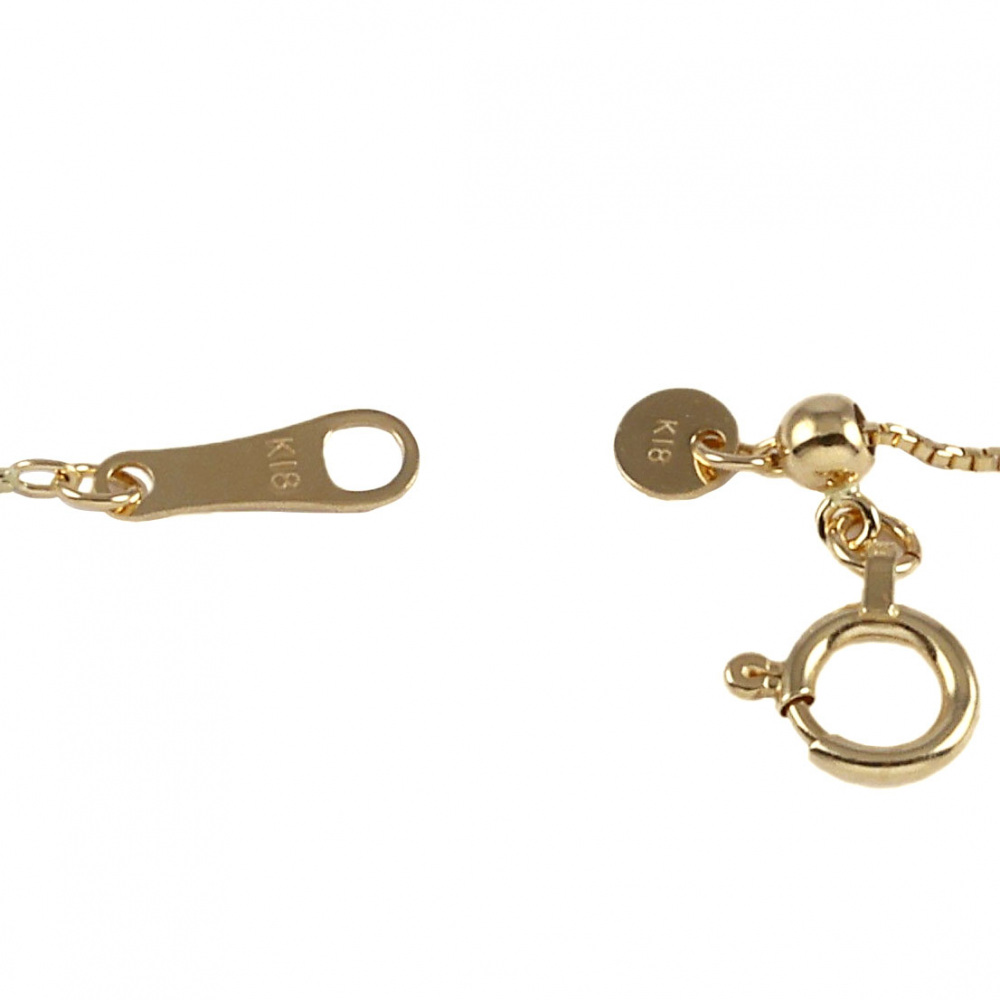 K18イエローゴールド ダイヤモンド ネックレス J355719 | ユキザキ