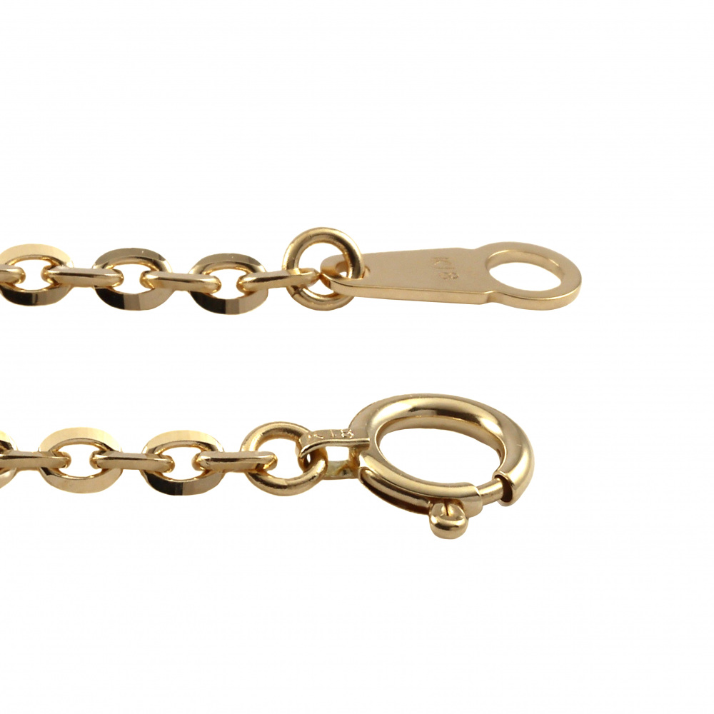K18 Yellow Gold Zigane Necklace J357057 | Yukizaki Select Jewelry