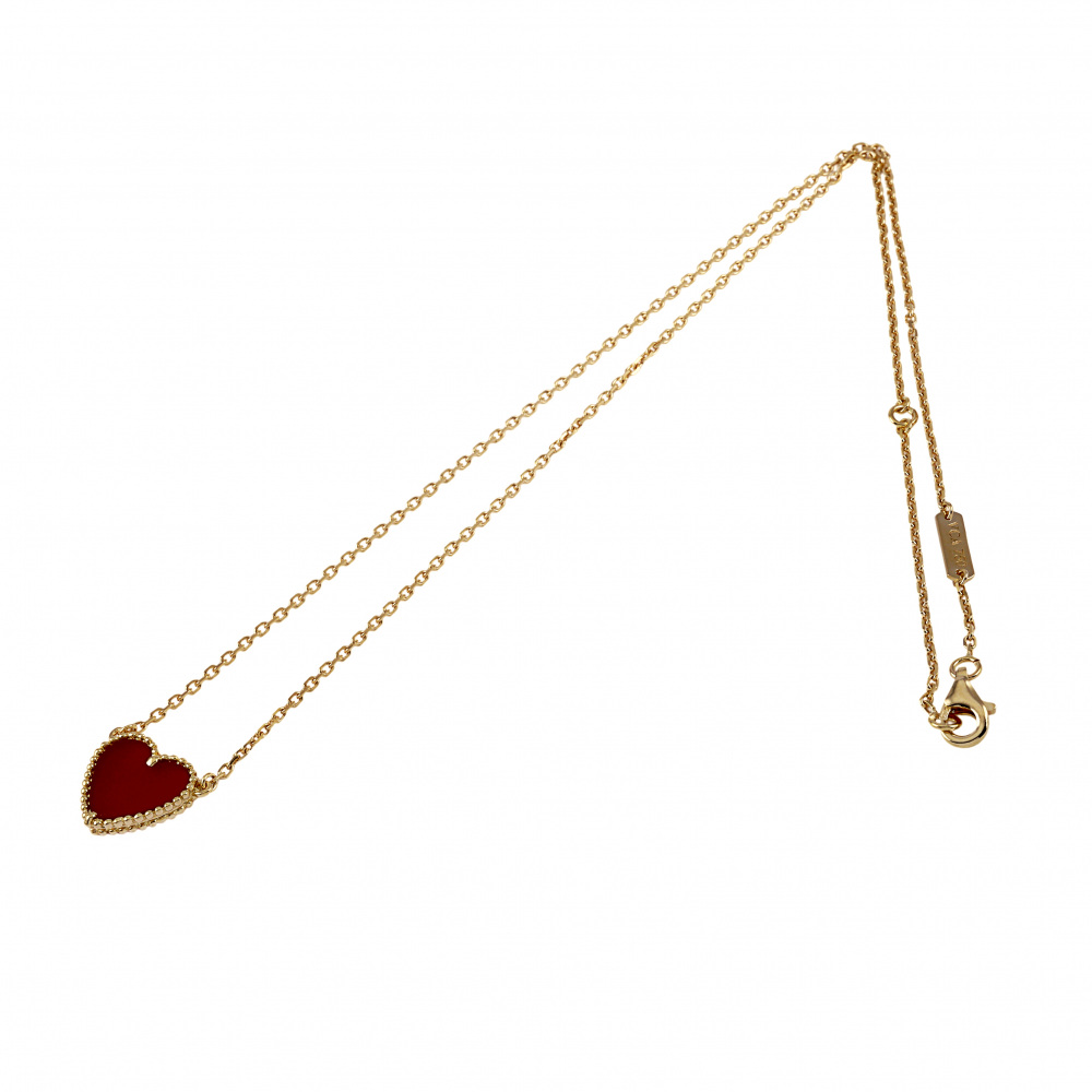 中古] ヴァンクリーフ&アーペル ラッキーアルハンブラ ハート J358345