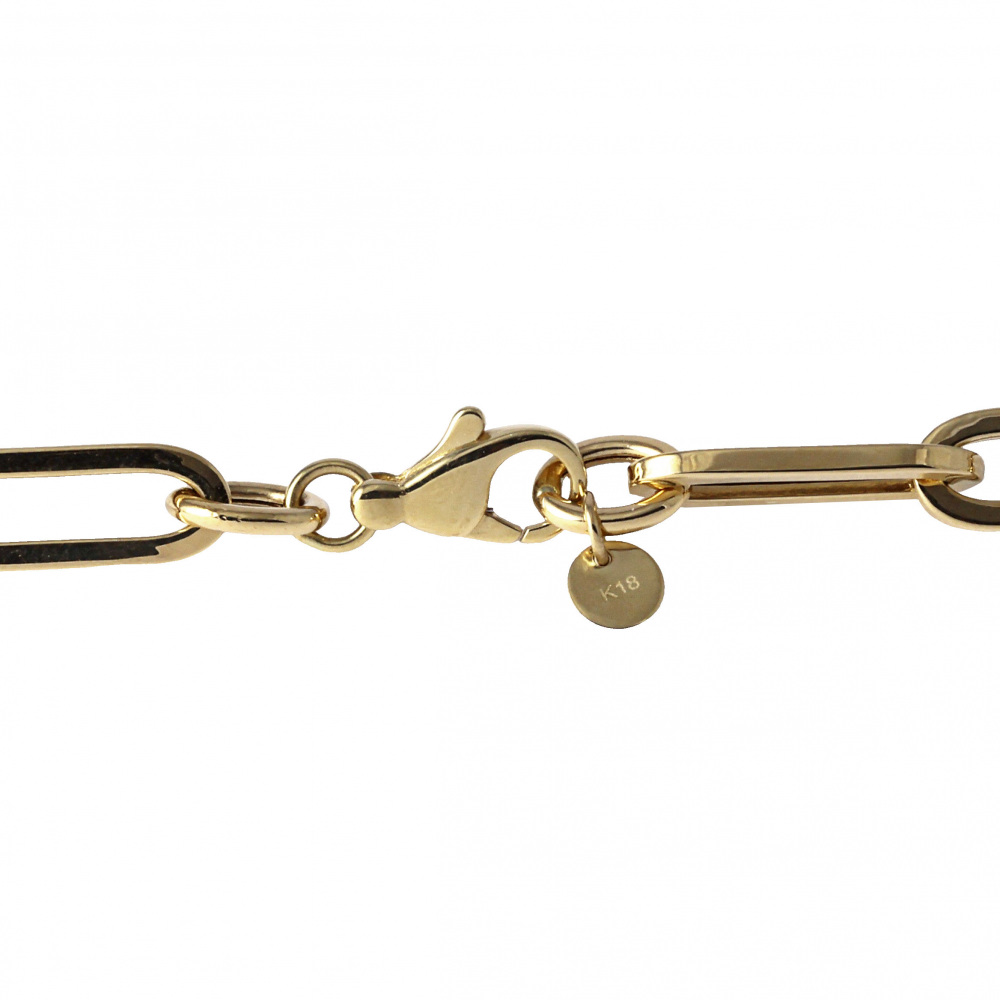K18イエローゴールド チェーン ネックレス J359378 | ユキザキセレクト