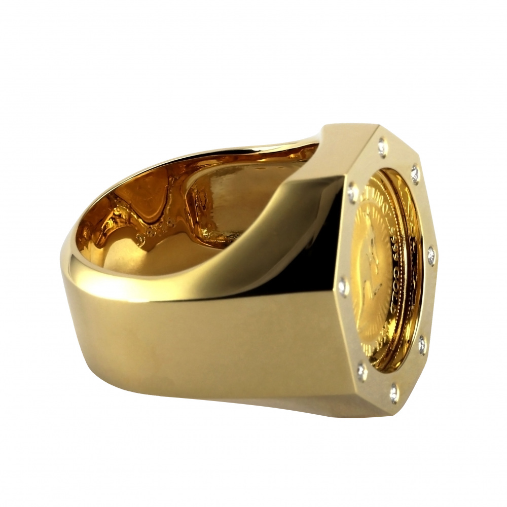 新品] ユキザキセレクトジュエリー コイン ナゲット 80T180YG