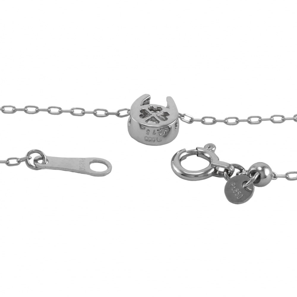 PT850/900プラチナ　ダイヤモンド　ネックレス プラチナ900 プラチナ850 ダイヤモンド ネックレス J361058 | ユキザキ