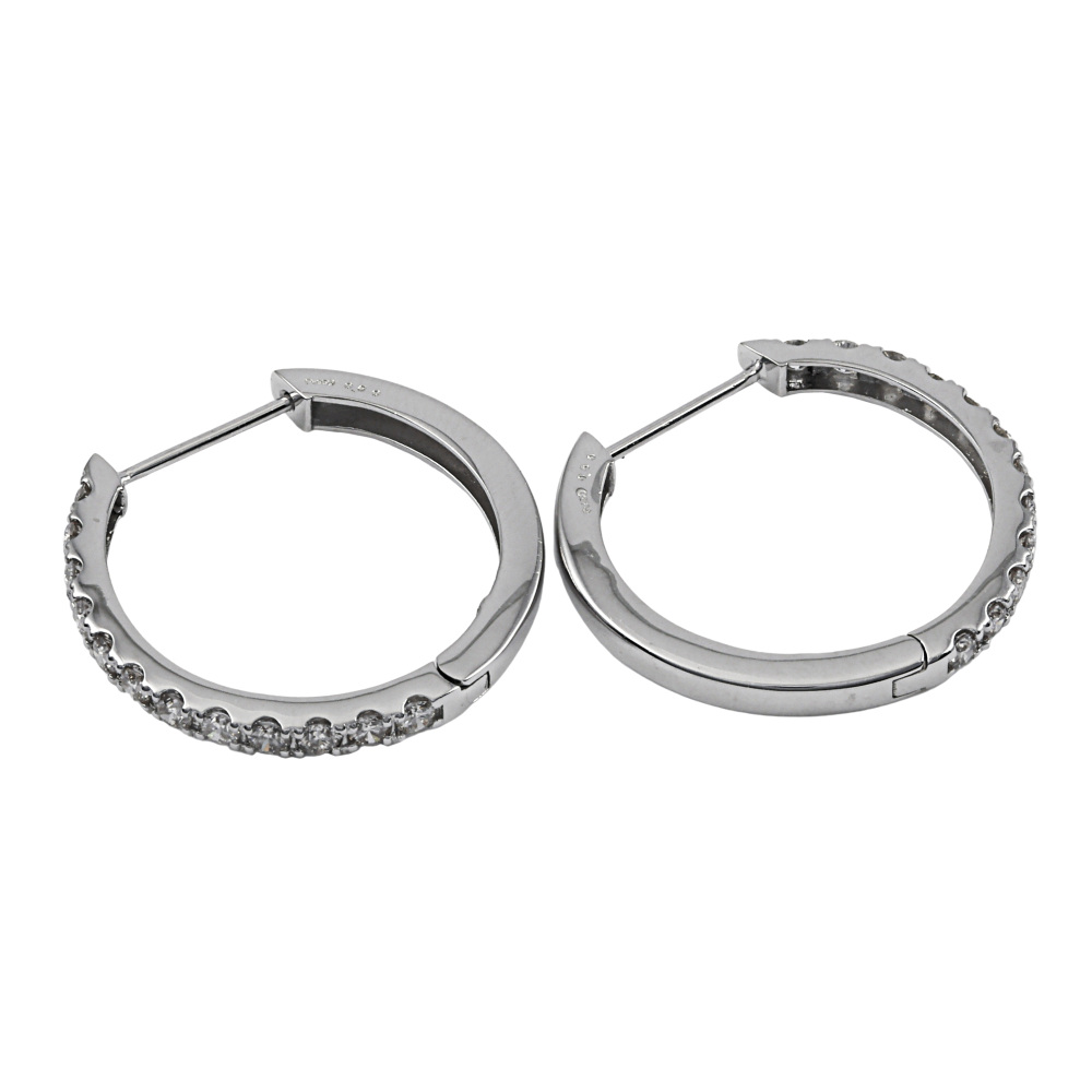 プラチナ950 ダイヤモンド ピアス J363424 | ユキザキセレクトジュエリー